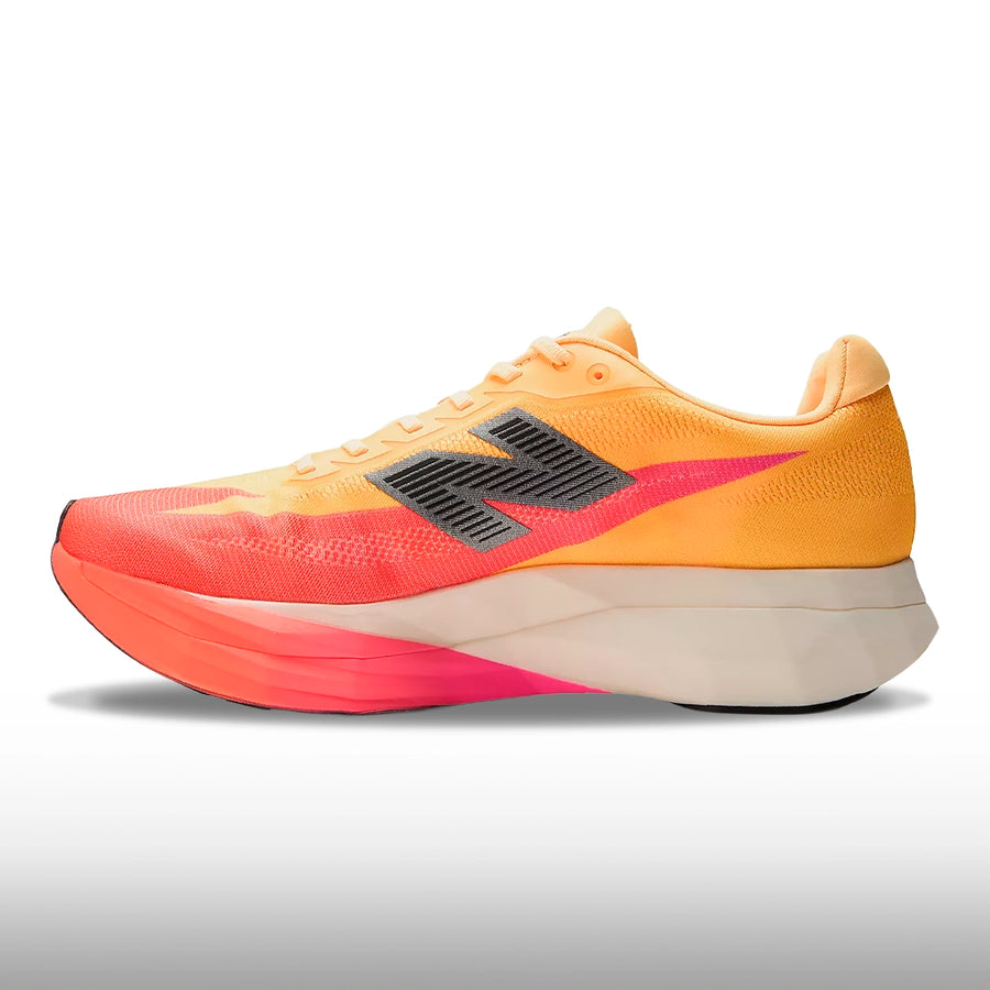 New Balance FuelCell SuperComp Elite v5 Hombre Tangerine Heat White Peach