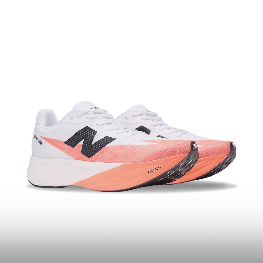 New Balance FuelCell SuperComp Elite v5 Mujer Urgent Red White