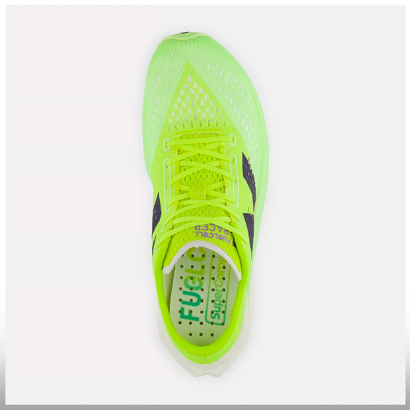 New Balance FuelCell SuperComp Pacer v2 Mujer Alkaline Green Afterglow