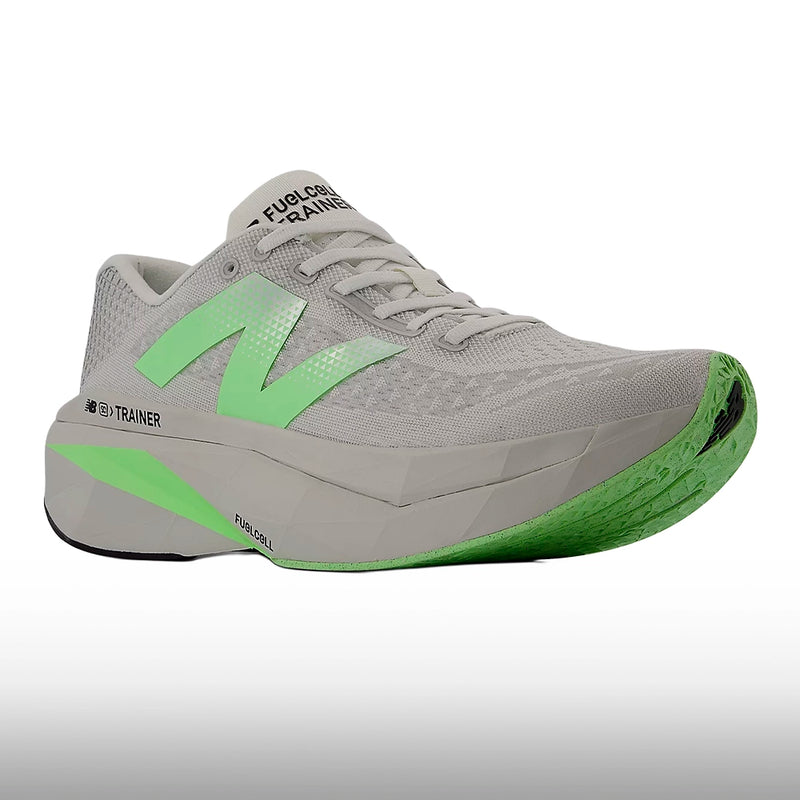New Balance FuelCell SuperComp Trainer v3 Hombre Grey Matter Mint Flash