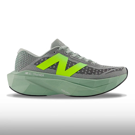 New Balance FuelCell SuperComp Trainer v3 Hombre Mosaic Green Lone Star Grey