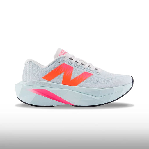 New Balance FuelCell SuperComp Trainer v3 Mujer Pink Heat Glint Blue