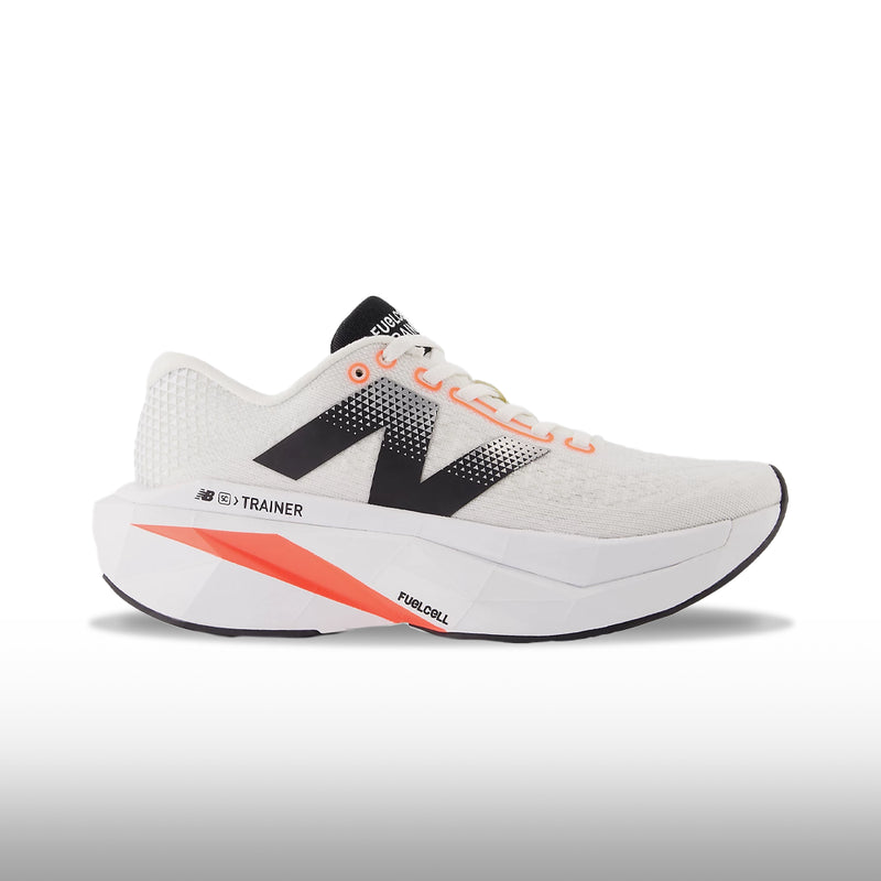New Balance FuelCell SuperComp Trainer v3 Mujer Sea Salt Urgent Red