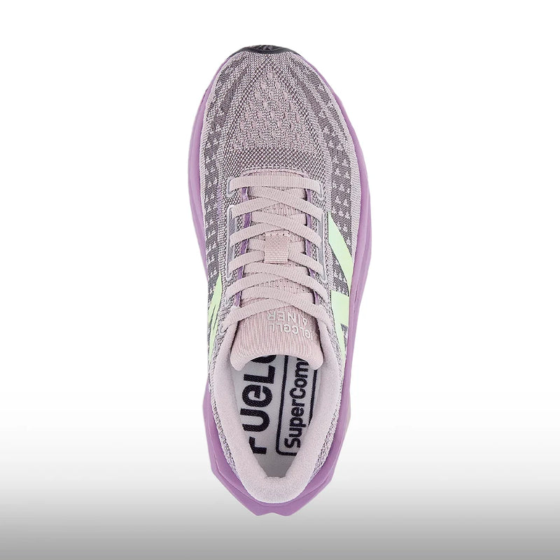 New Balance FuelCell SuperComp Trainer v3 Mujer Truffle Salt Candied Violet