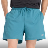 New Balance Pantaloneta Sport Essentials 5 Pulgadas Hombre Big Teal