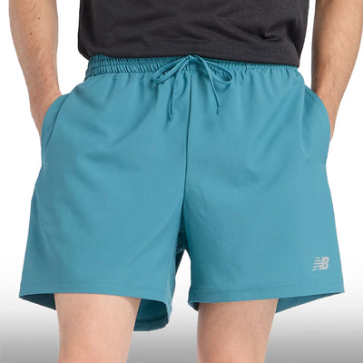 New Balance Pantaloneta Performance 5in Big Teal