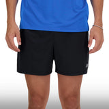 New Balance Pantaloneta Sport Essentials 5 Pulgadas Hombre Black