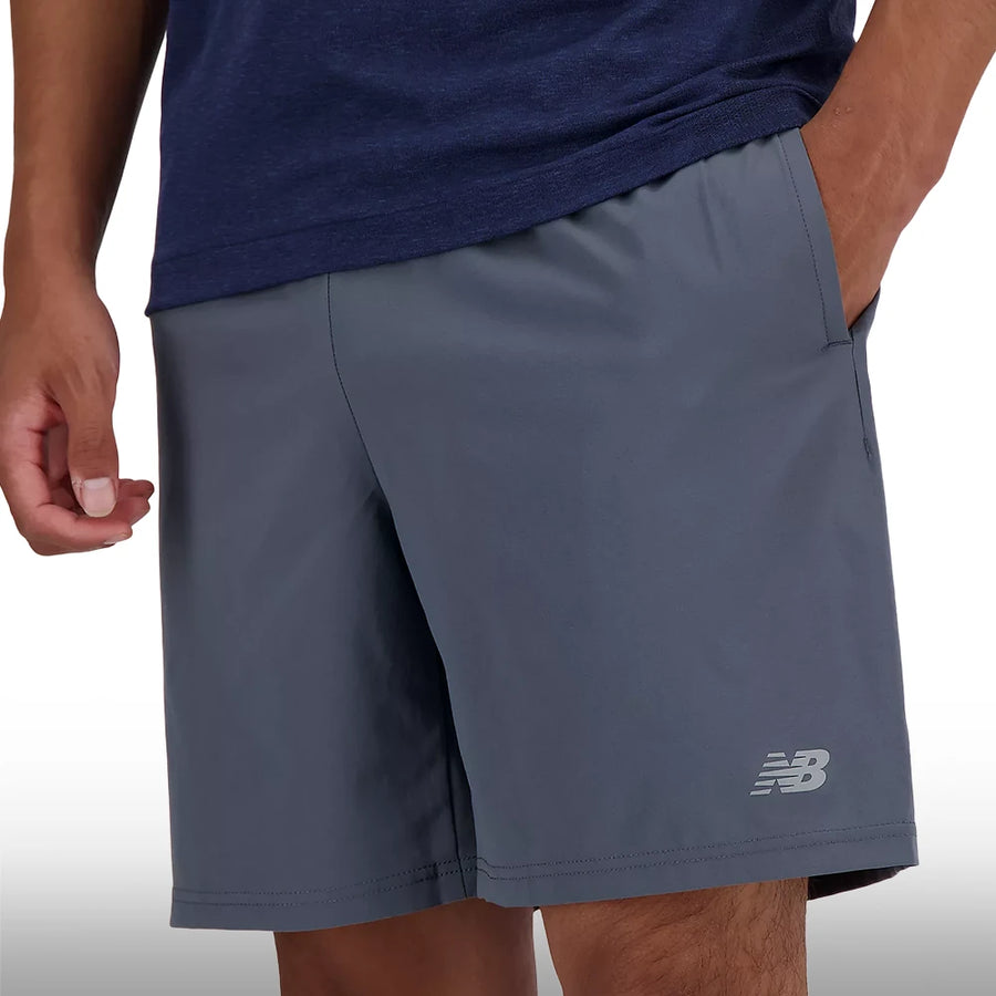 New Balance Pantaloneta Performance 7in Graphite Slate Grey