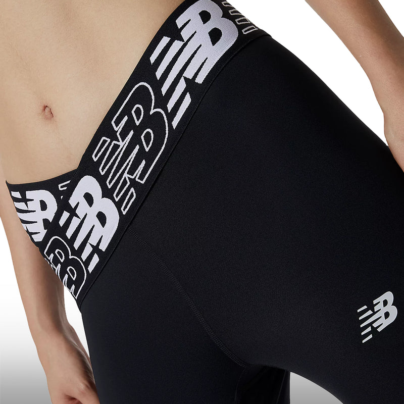 New Balance Relentless Crossover High Rise 7/8 Tight Mujer Black