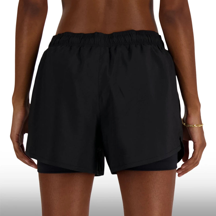 New Balance Short Sport Essential 2-in-1 3"In Black