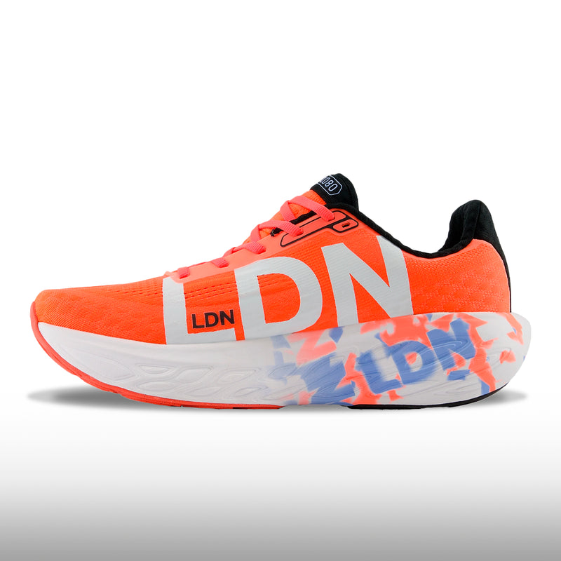 New Balance TCS London Marathon Fresh Foam X 1080 V14 Hombre Urgent Red
