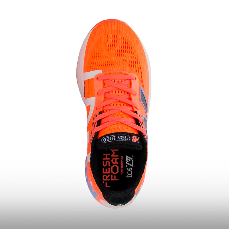 New Balance TCS London Marathon Fresh Foam X 1080 V14 Mujer Urgent Red