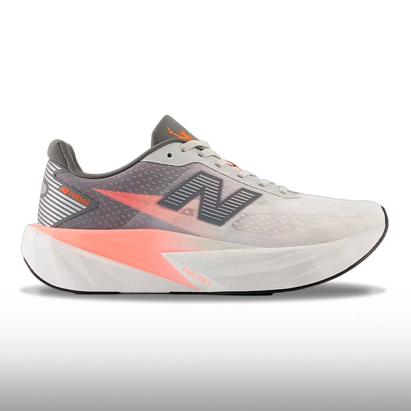 New Balance TCS NYC Marathon FuelCell Rebel v5 Hombre Grapefruit Grey Matter
