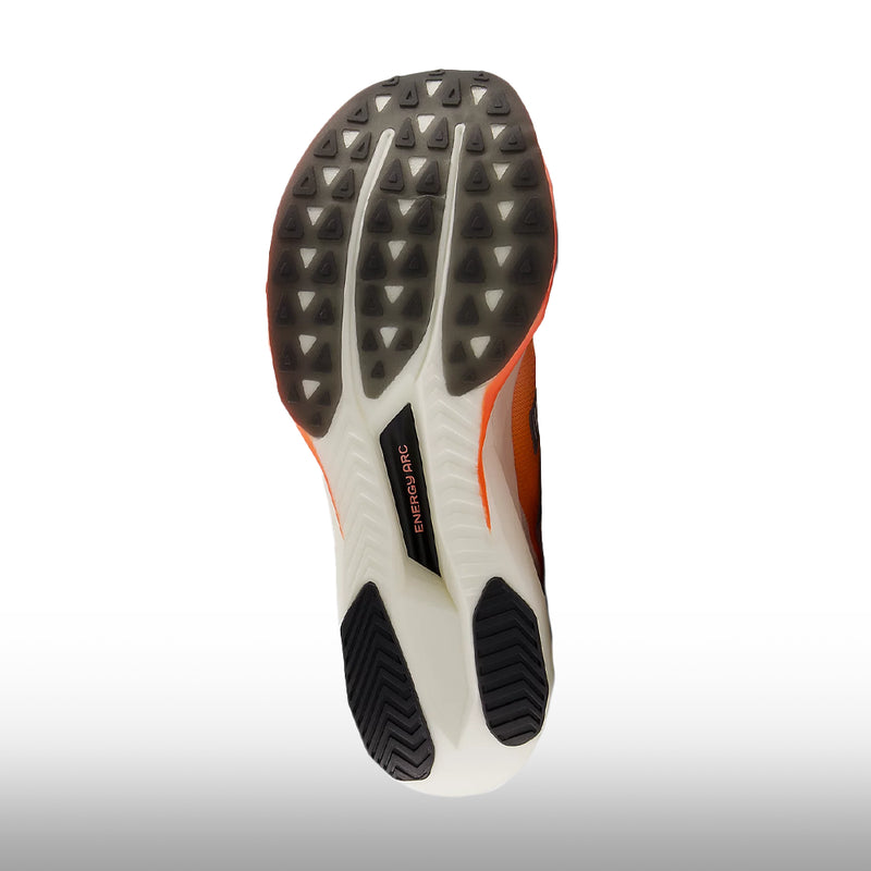 New Balance TCS NYC Marathon FuelCell SuperComp Elite v5 Mujer Grapefruit Grey Matter