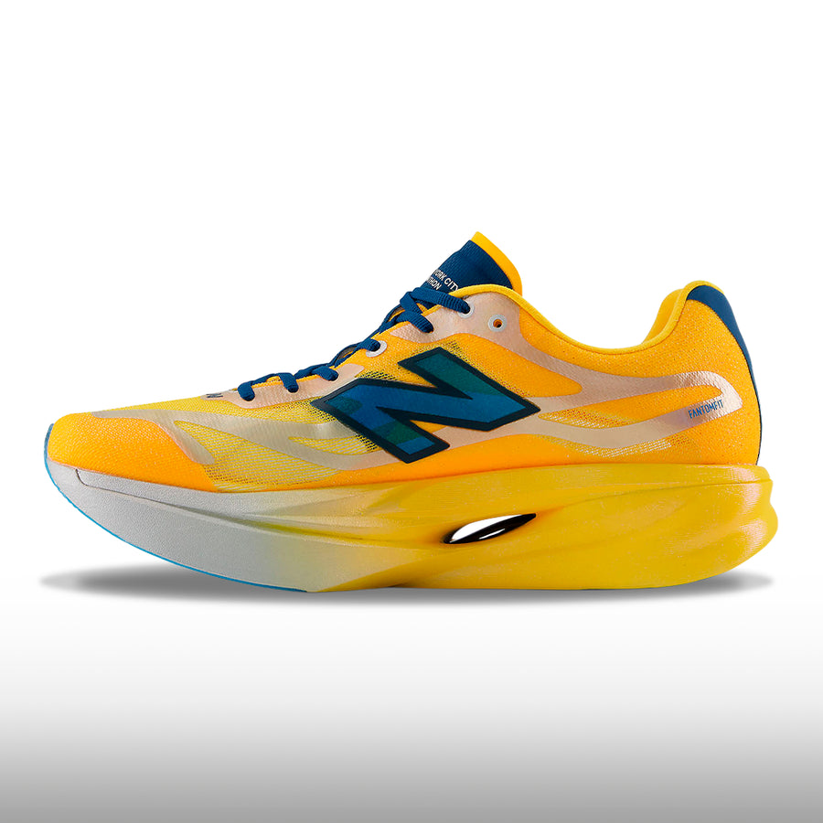 New Balance TCS NYC Marathon SuperComp Elite v6 Hombre Satsuma Orange Streamsong