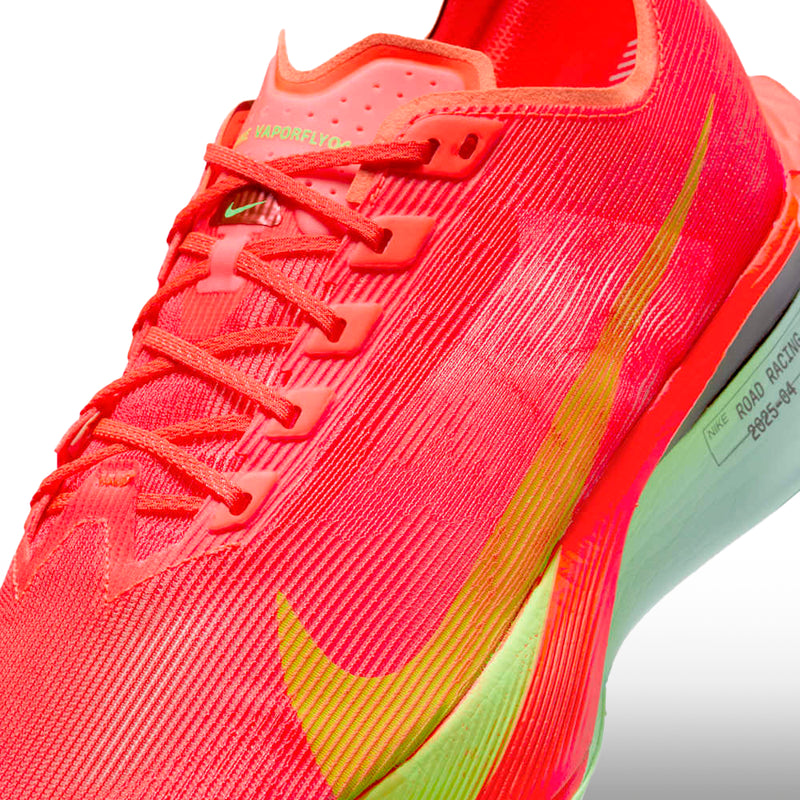 Nike Vaporfly 4 Hombre Bright Crimson Mint Foam
