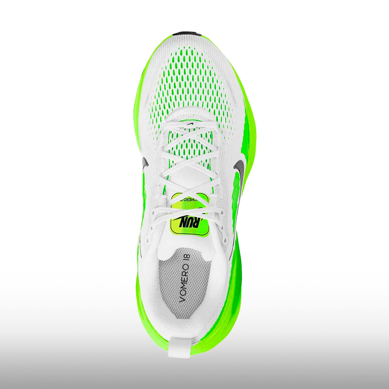 Nike Vomero 18 Mujer White Electric Green
