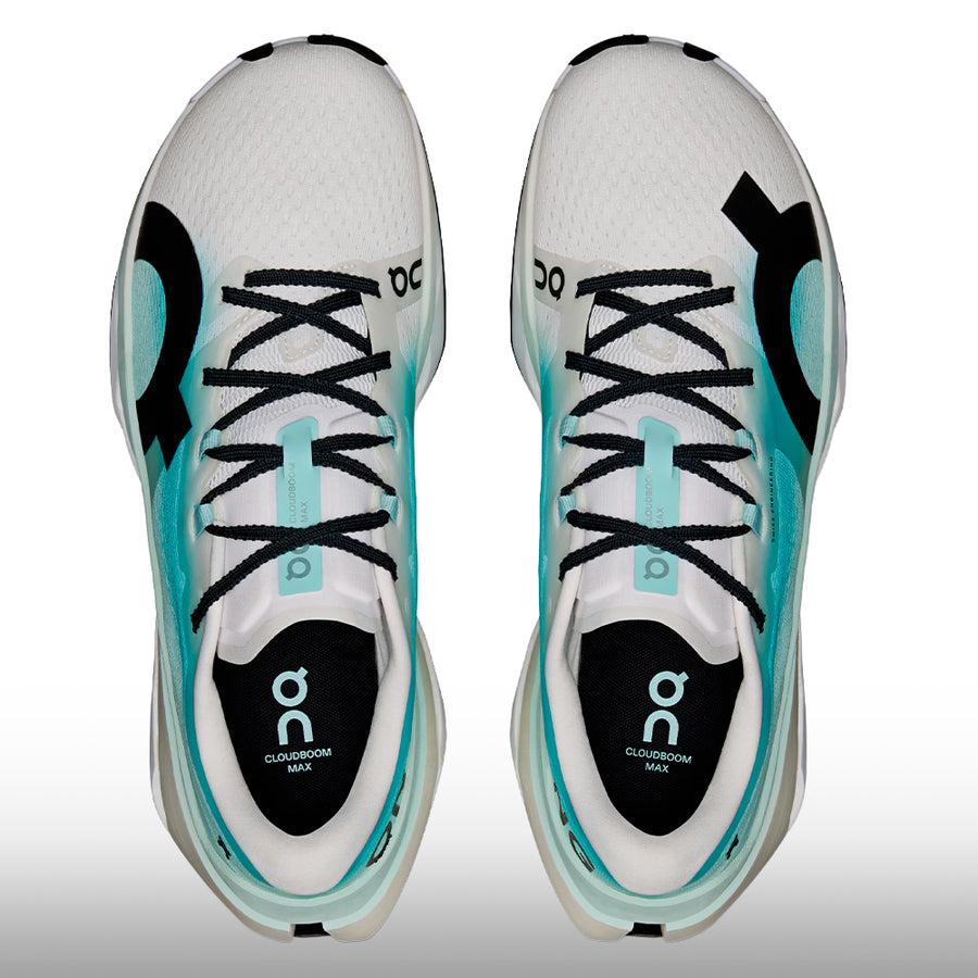 On Running Cloudboom Max Hombre White Flurry