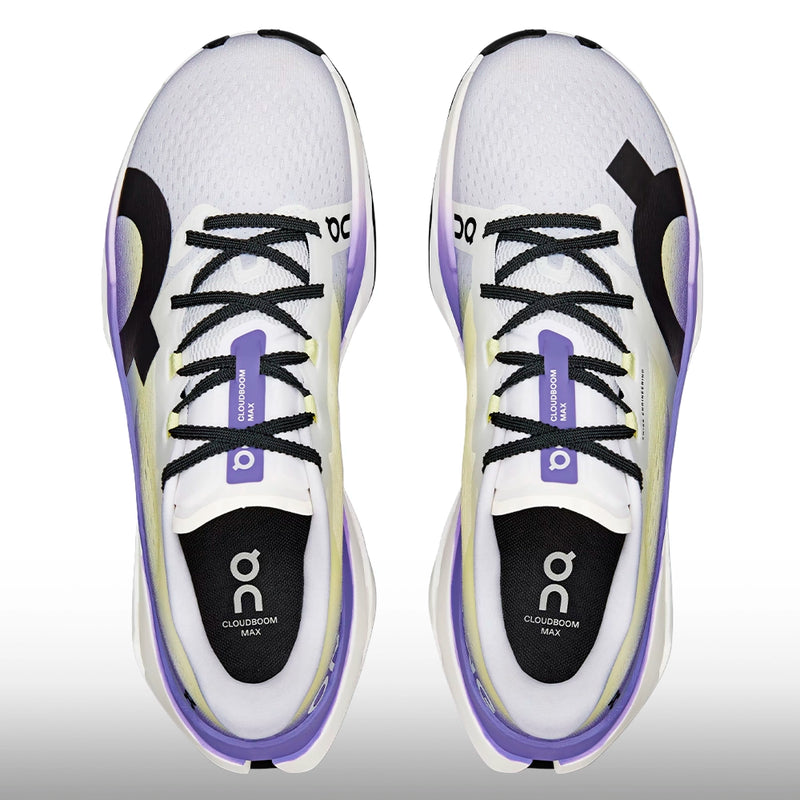 On Running Cloudboom Max Hombre White Juniper