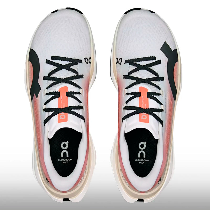 On Running Cloudboom Max Hombre White Pearl
