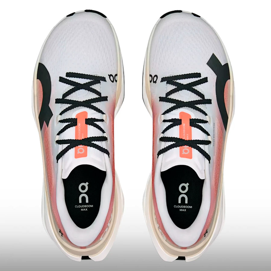 On Running Cloudboom Max Hombre White Pearl