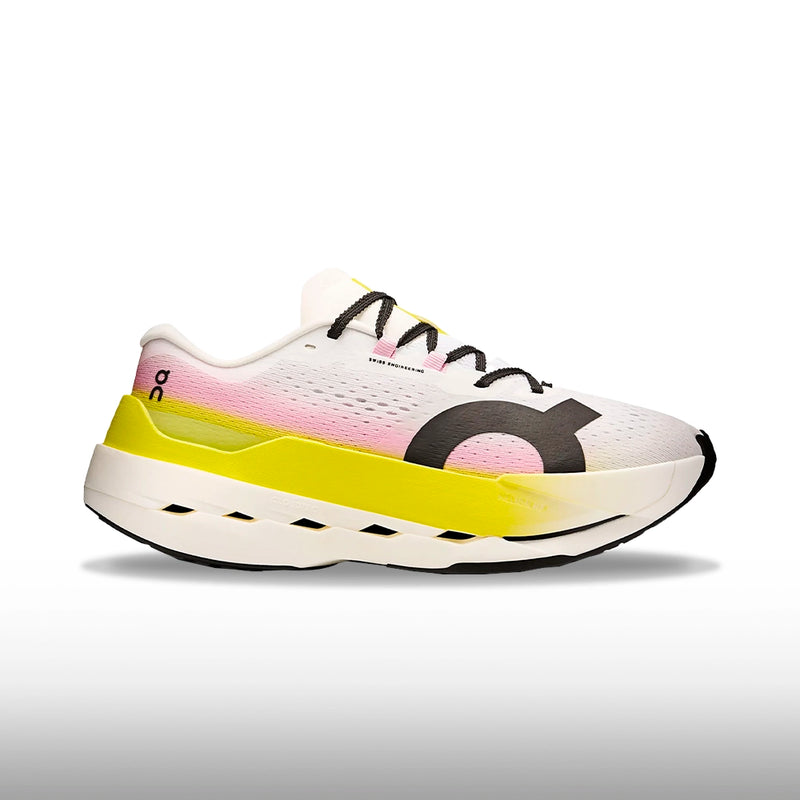 On Running Cloudboom Max Mujer Lime Raspberry