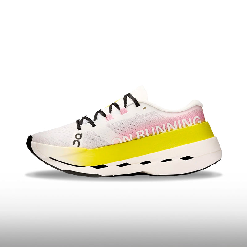 On Running Cloudboom Max Mujer Lime Raspberry