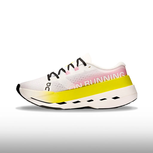 On Running Cloudboom Max Mujer Lime Raspberry