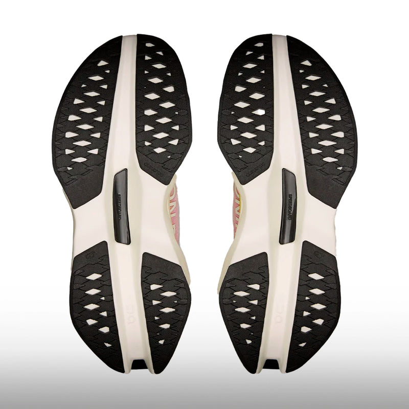 On Running Cloudboom Max Mujer Lime Raspberry