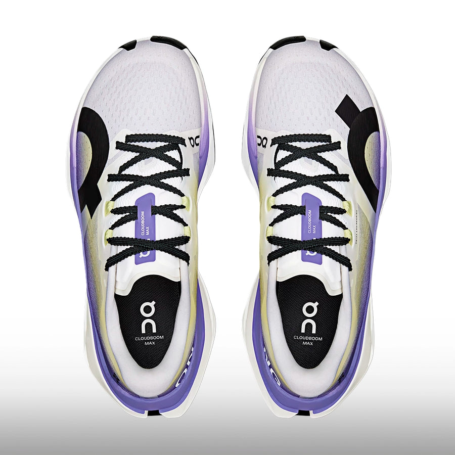 On Running Cloudboom Max Mujer White Juniper