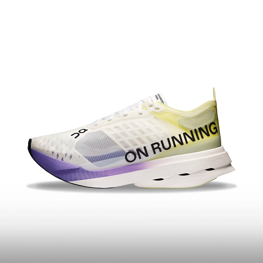 On Running Cloudboom Strike Mujer Juniper Limelight