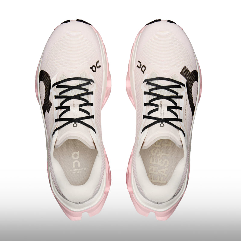 On Running Cloudmonster 3 Hyper Mujer Ivory Peony