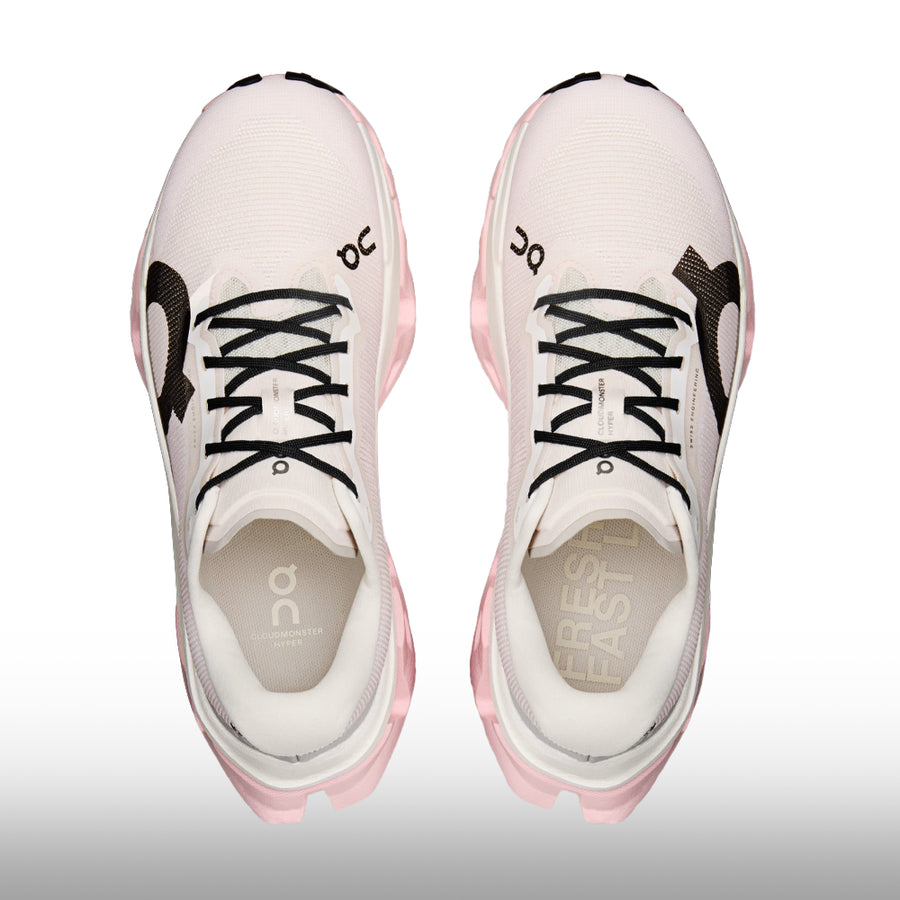 On Running Cloudmonster 3 Hyper Mujer Ivory Peony