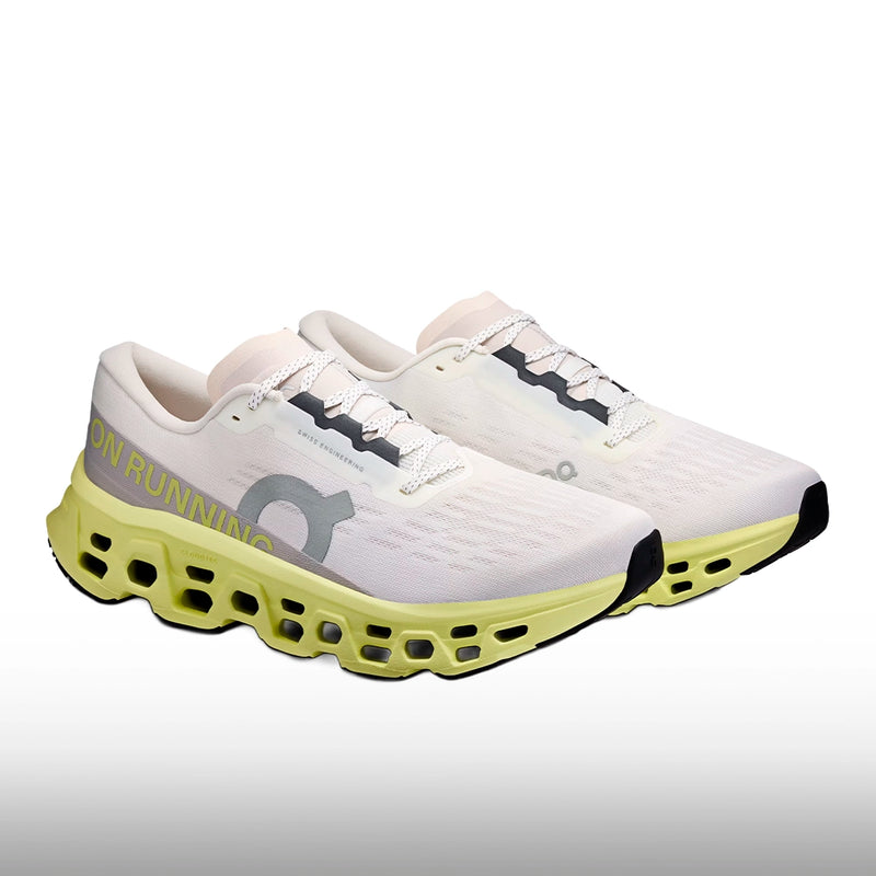 On Running Cloudmonster 3 Ivory Limelight