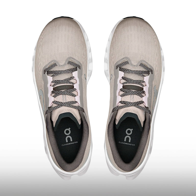 On Running Cloudmonster 3 Mujer Truffle Ivory