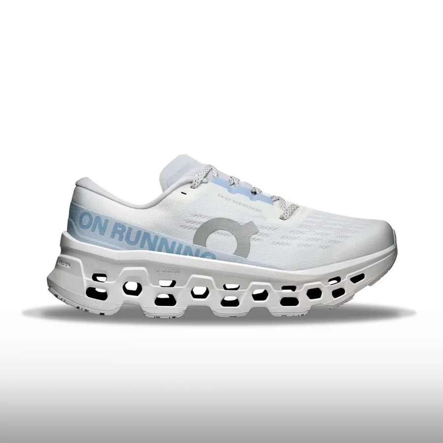 On Running Cloudmonster 3 Mujer White Frost