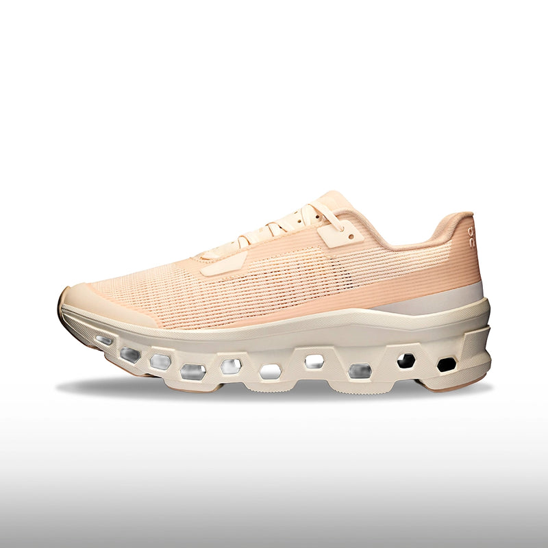 On Running Cloudmonster Void Mujer Dew Ivory