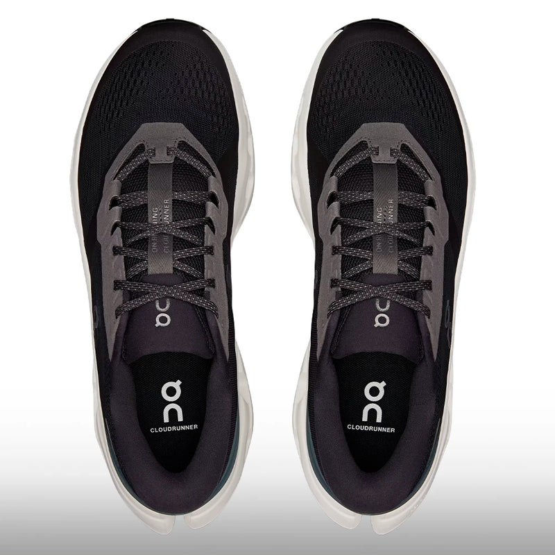 On Running Cloudrunner 3 Hombre Black White