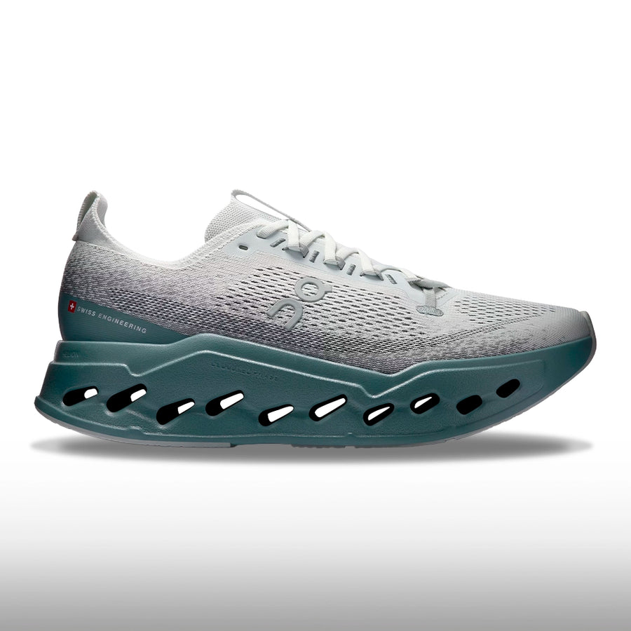 On Running Cloudsurfer Max Hombre Iceberg Olive