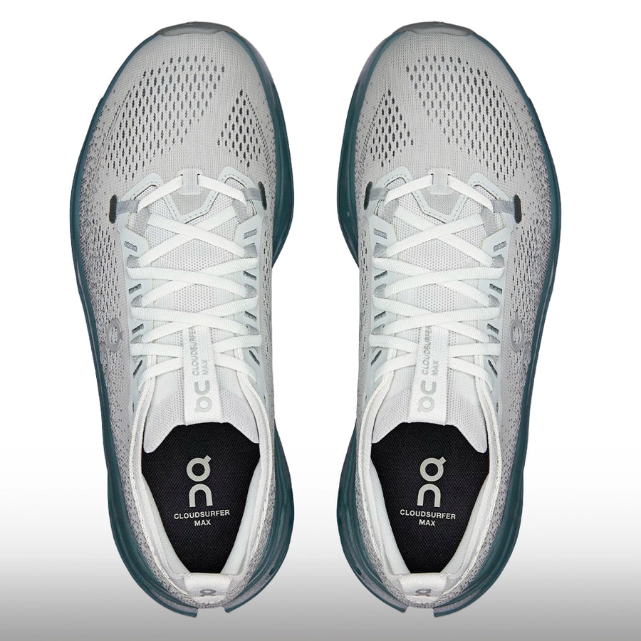 On Running Cloudsurfer Max Hombre Iceberg Olive