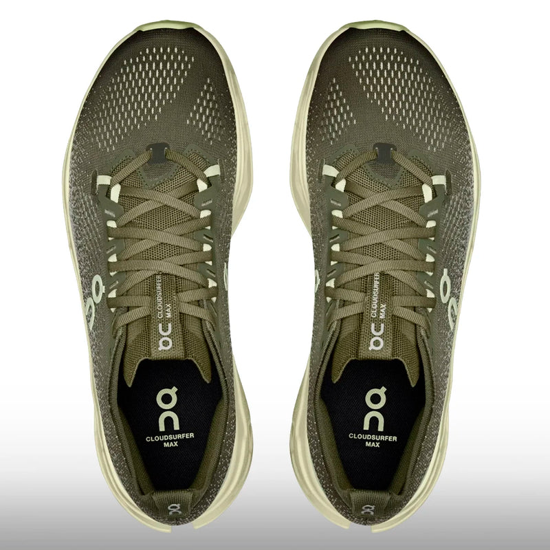 On Running Cloudsurfer Max Hombre Olive Seedling