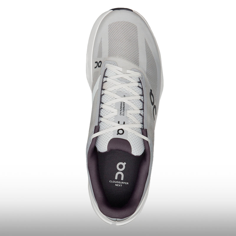 On Running Cloudsurfer Next Hombre Glacier White