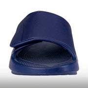 Oofos OOahh Sport Flex Slide Sandal Unisex Navy