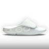 Oofos OOahh Sport Flex Slide Sandal Unisex White