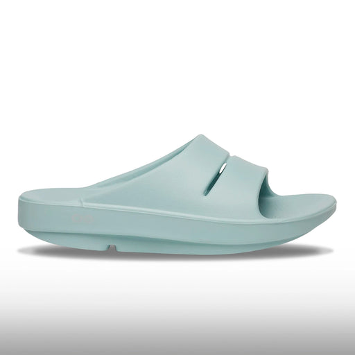 Oofos Ooahh Slide Sandal Unisex Mist