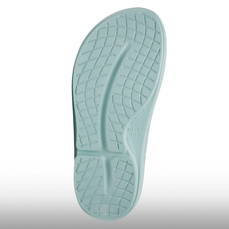 Oofos Ooahh Slide Sandal Unisex Mist