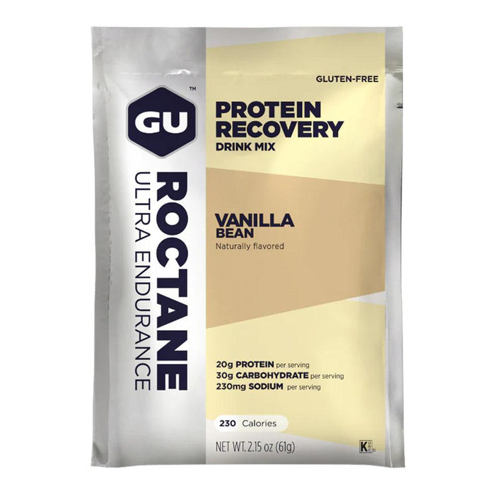 Gu Energy Recuperante Protein Roctane 60g Sin Cafeína - Vainilla - Nación Runner Colombia