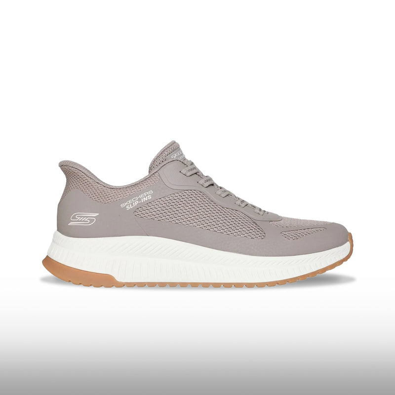 Skechers BOBS Squad 4 Staple Look Mujer Taupe