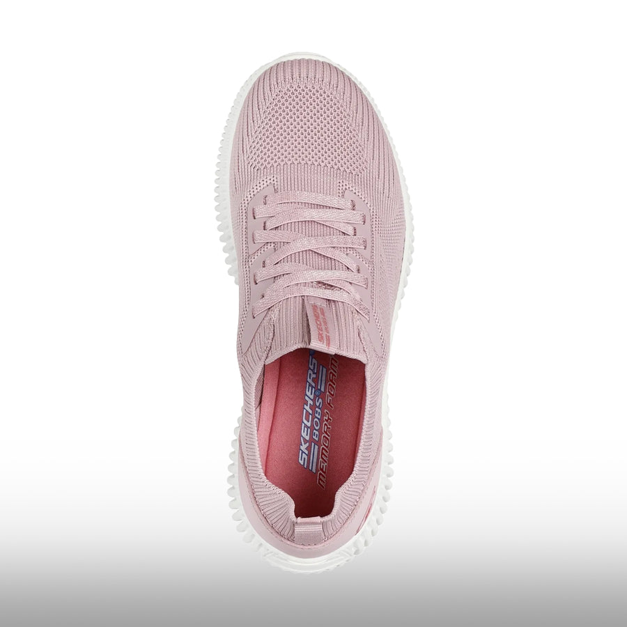Skechers Bobs Geo Lite Slip‑On Mujer Blush Rosado