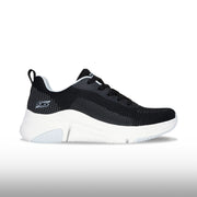 Skechers Bobssparrowflex Leadin Mujer Negro Blanco